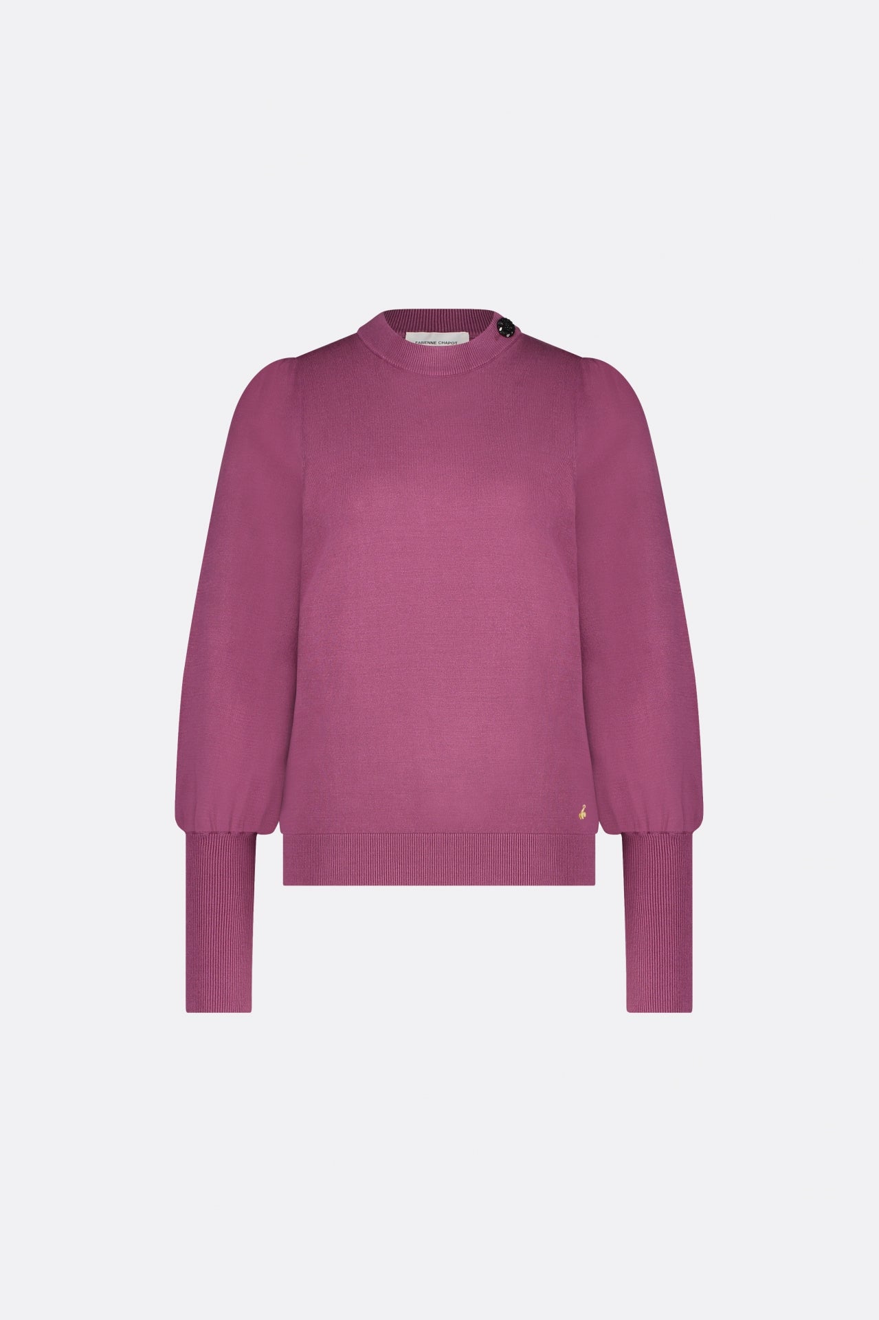 Beatrice Pullover | Aubergine