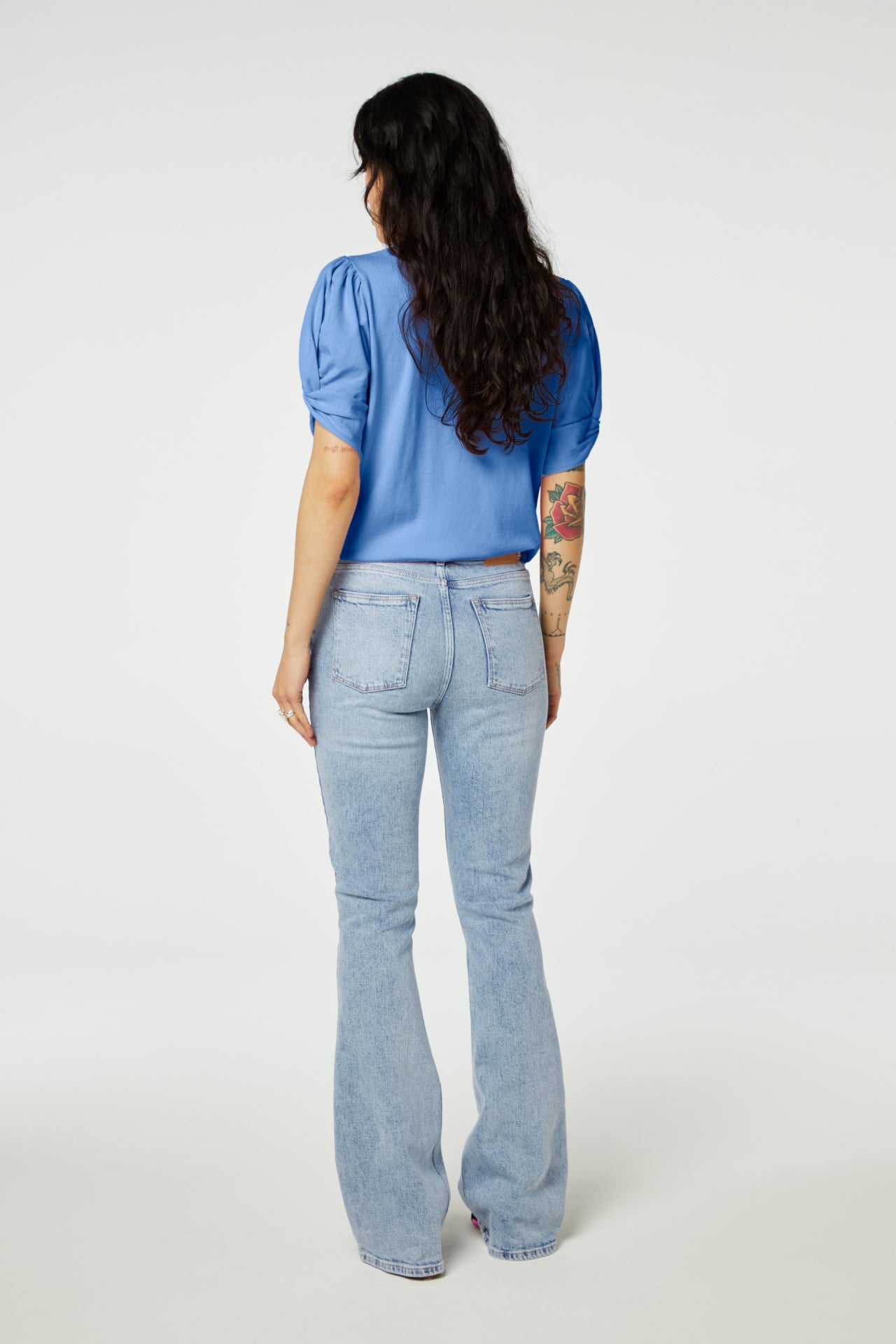 Molly Twist Pullover | Cornflower Blue
