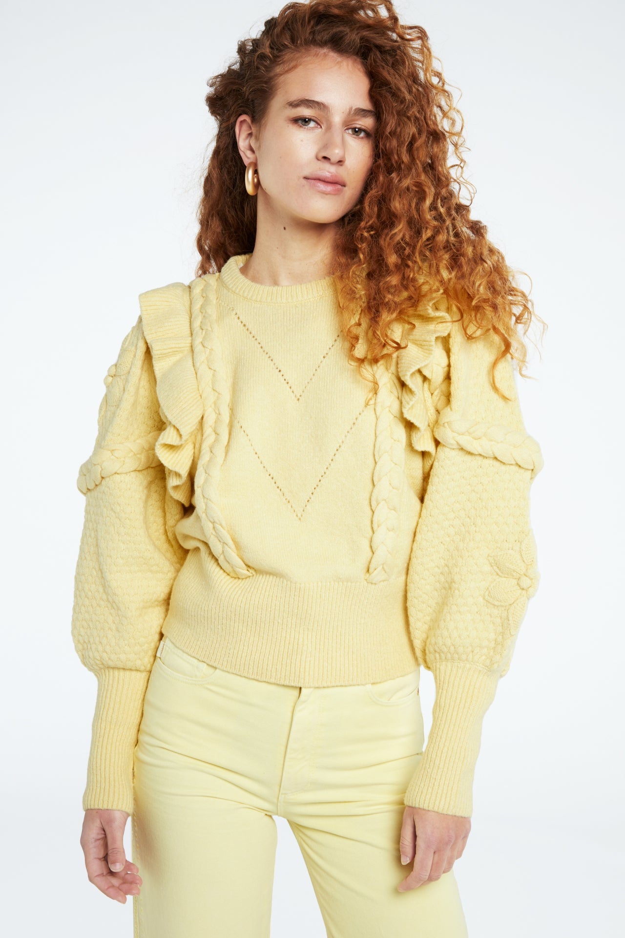 Braidy Pullover | Lemon Sorbet