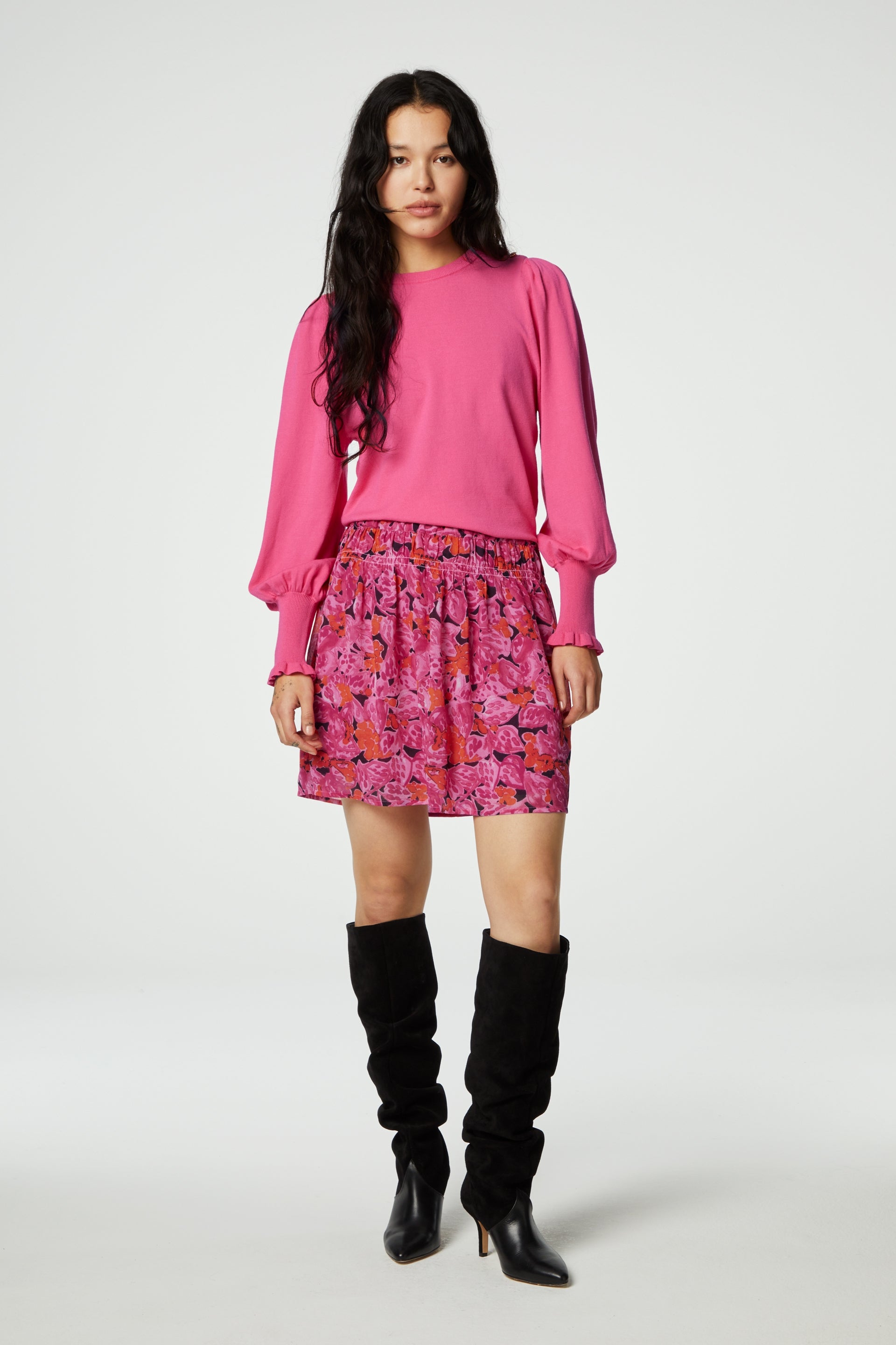 Molly Balloon Pullover | Lollipop Pink