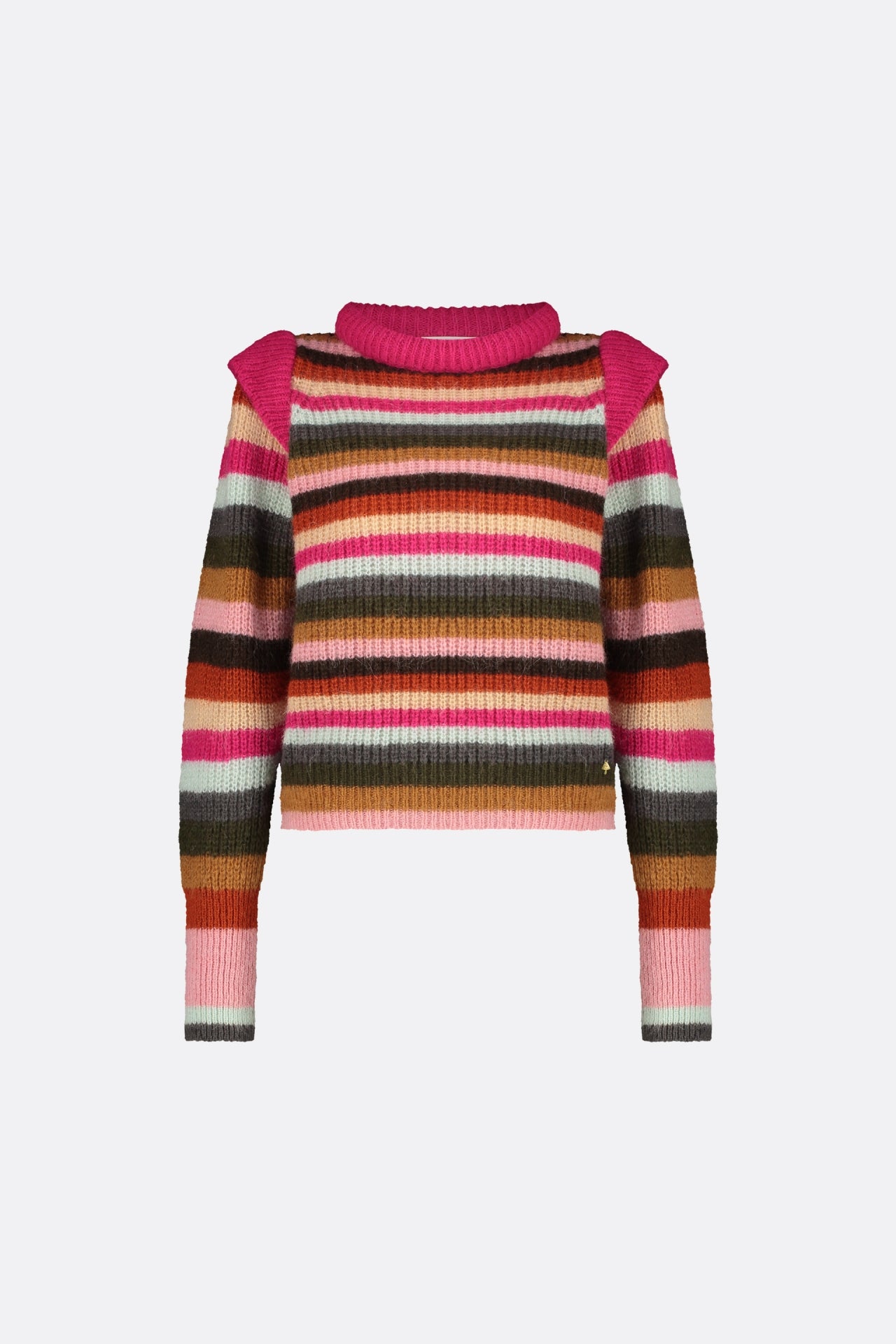 Rainbow Pullover | Mountain Green/Orang