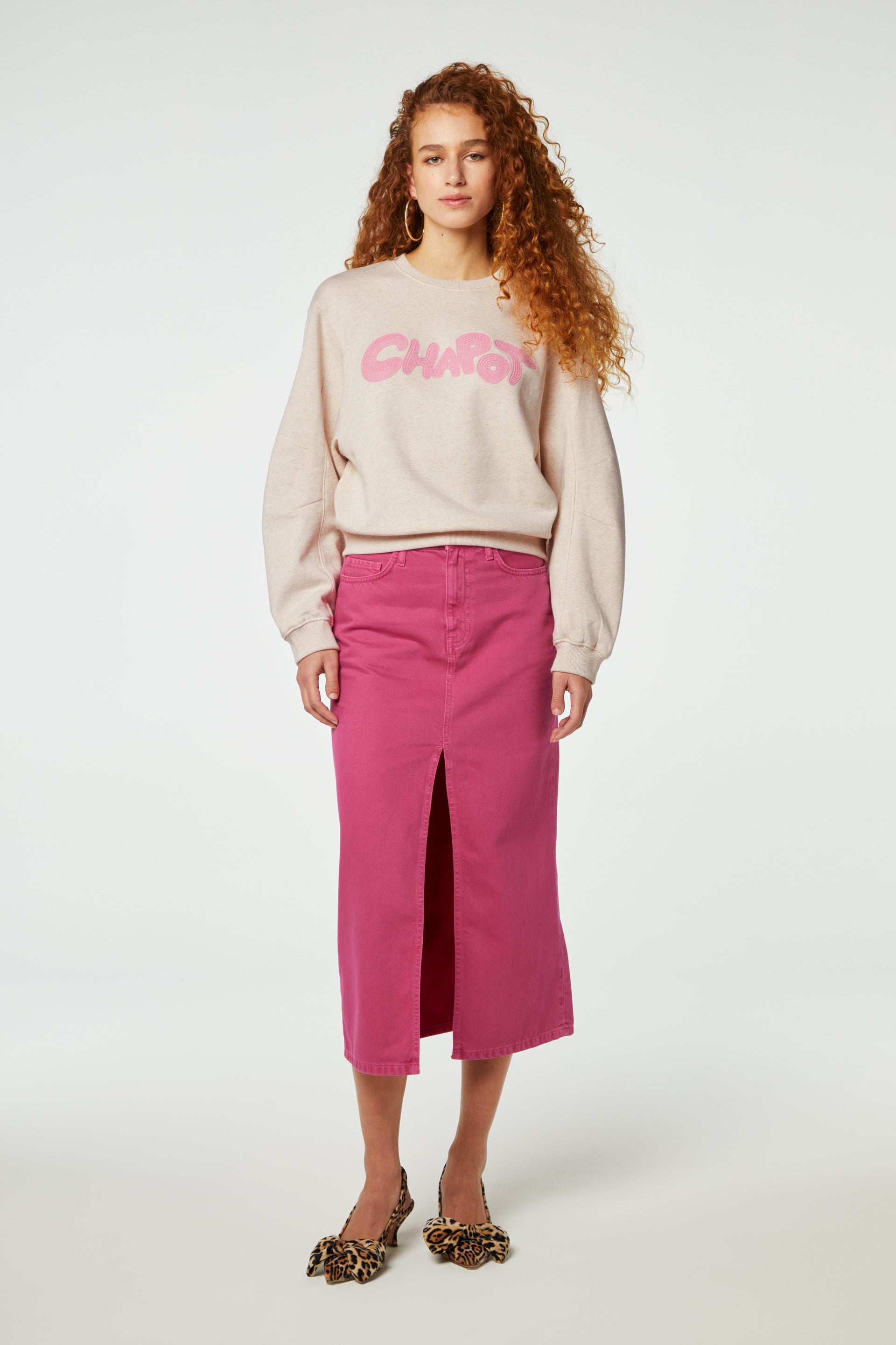 Carlyne Skirt Hot Pink – Fabienne Chapot - Main Image