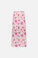 Laurie Skirt | Hot Pink/Cream White