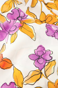 Bobo Straight Skirt | Mimosa/Cream White