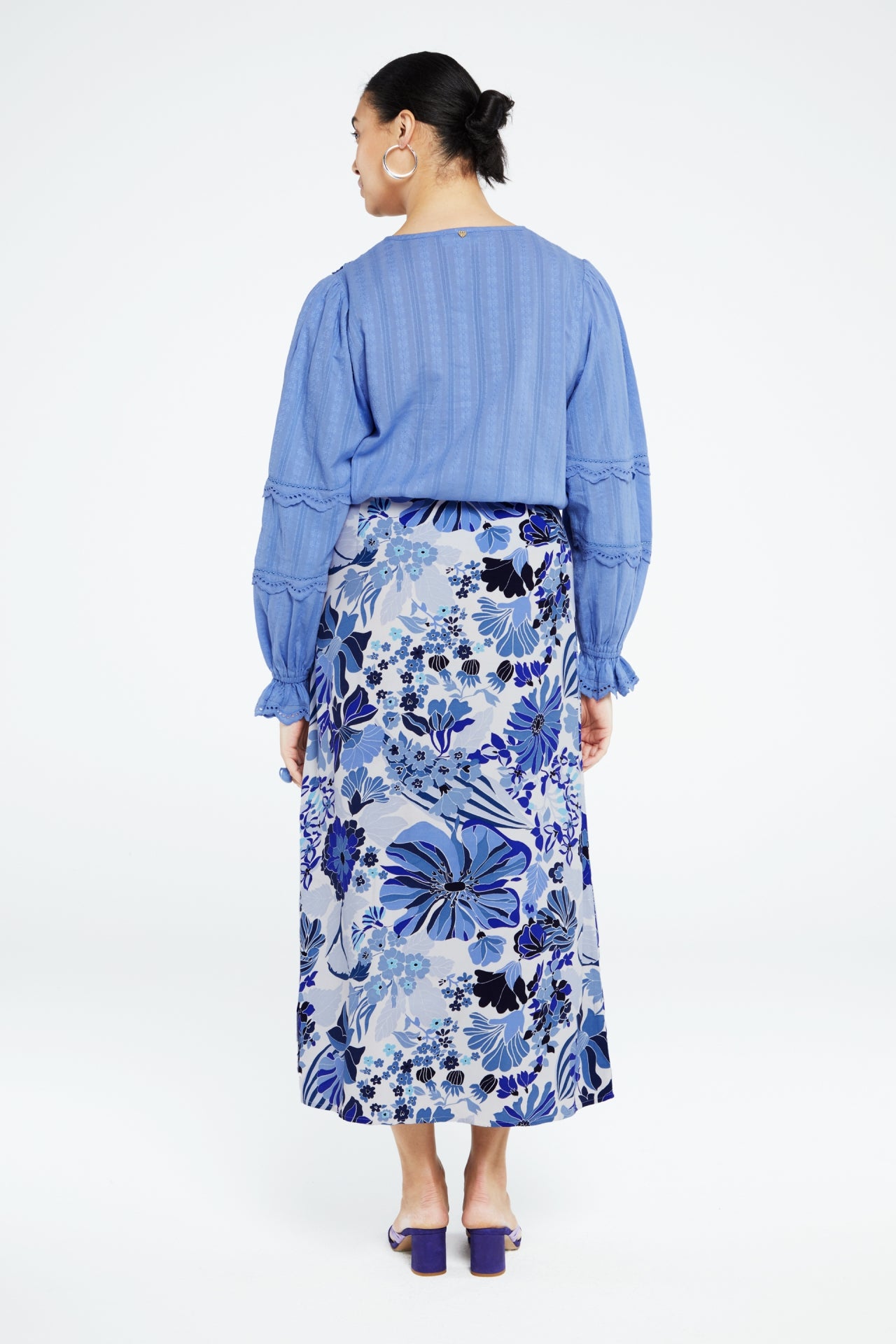 Laurie Skirt | Riad Blue/Caribbean