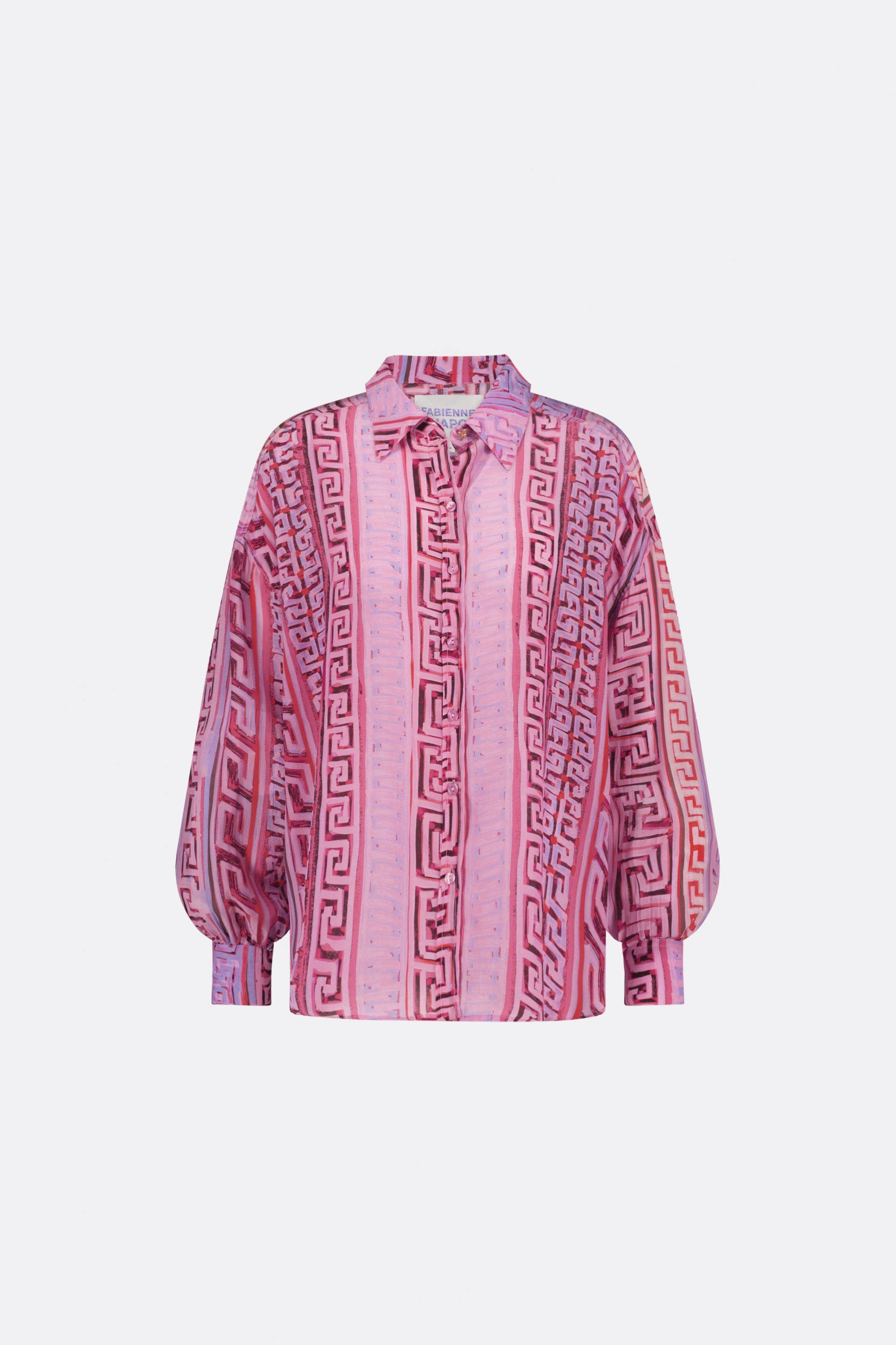 Gabriel Blouse | Pink Candy/Cornflowe