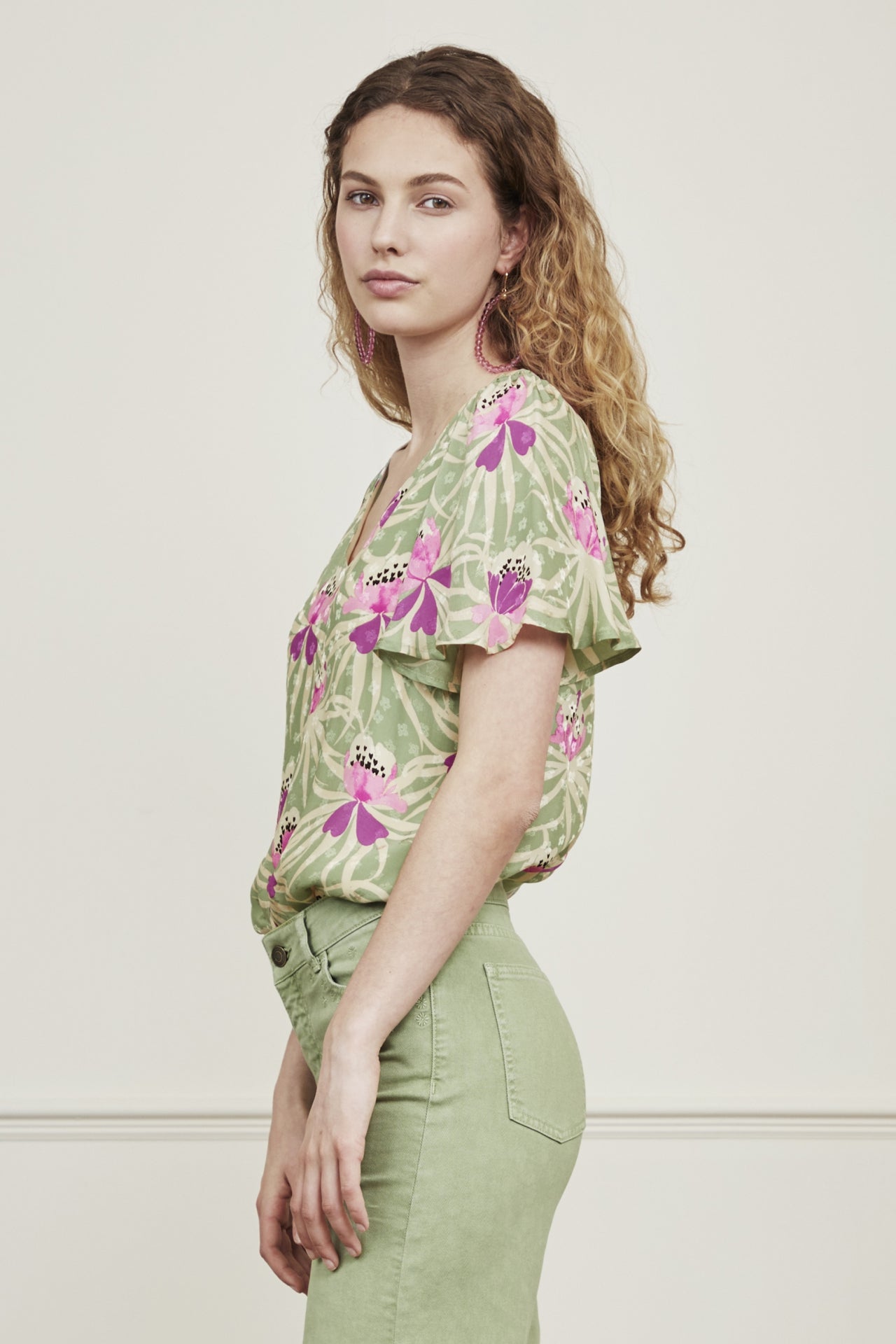 Archana Top | Butter Cream/Sassy S