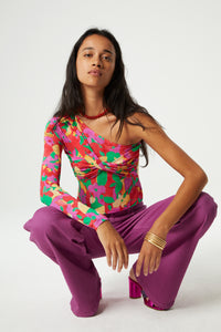Barbra Top | Mimosa/Tomato