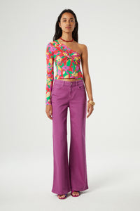 Barbra Top | Mimosa/Tomato