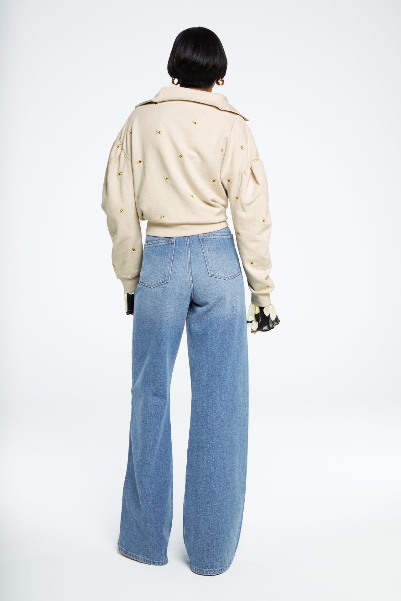 Zina Sweater | Oatmeal/Lemon