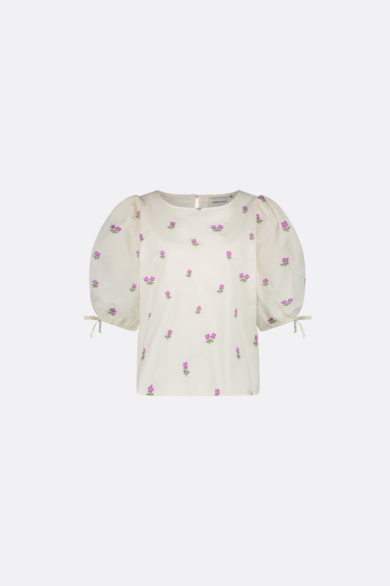 Jascha Embro Top | Buttercream