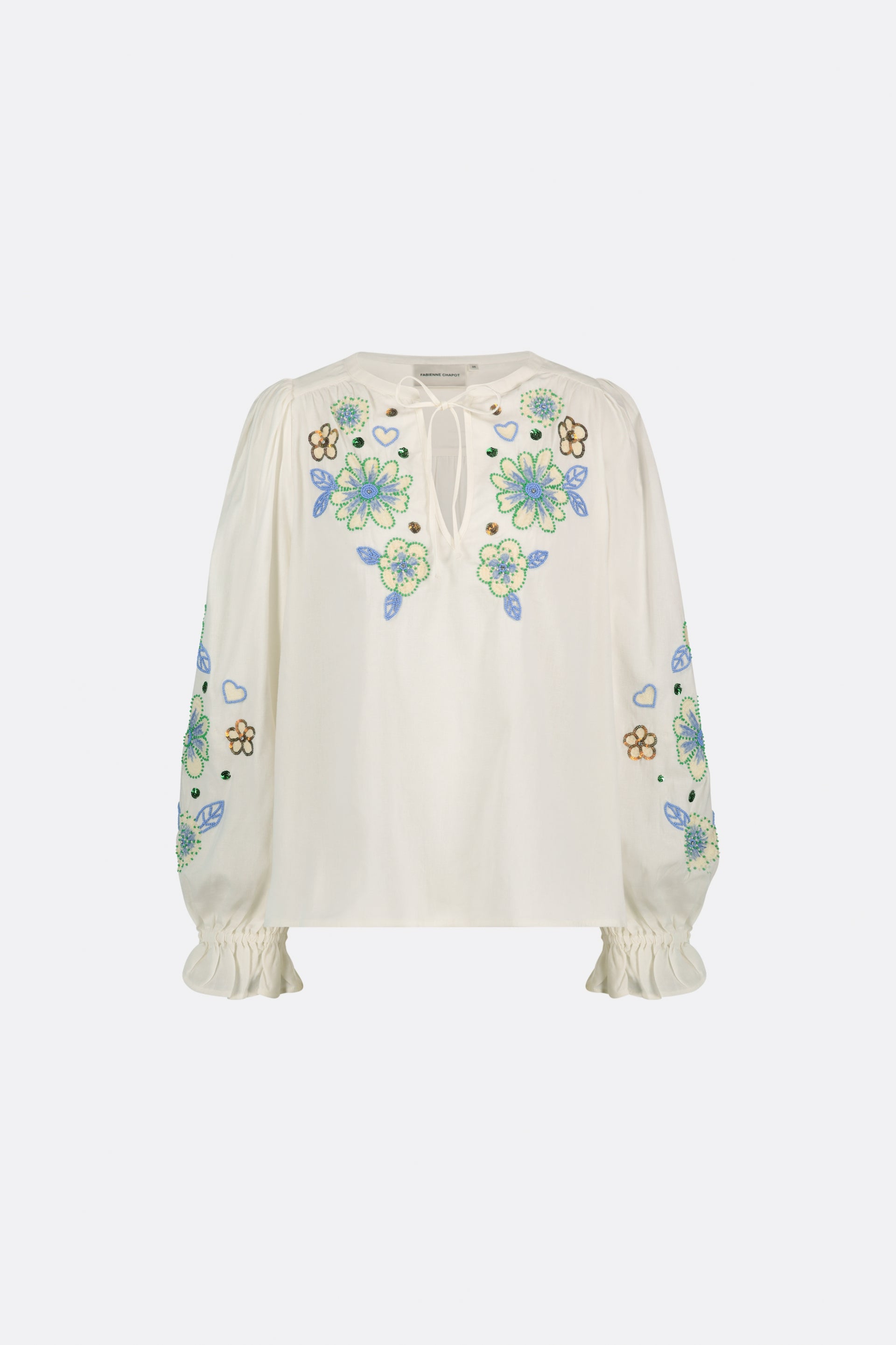 Caroline Top | Cream White