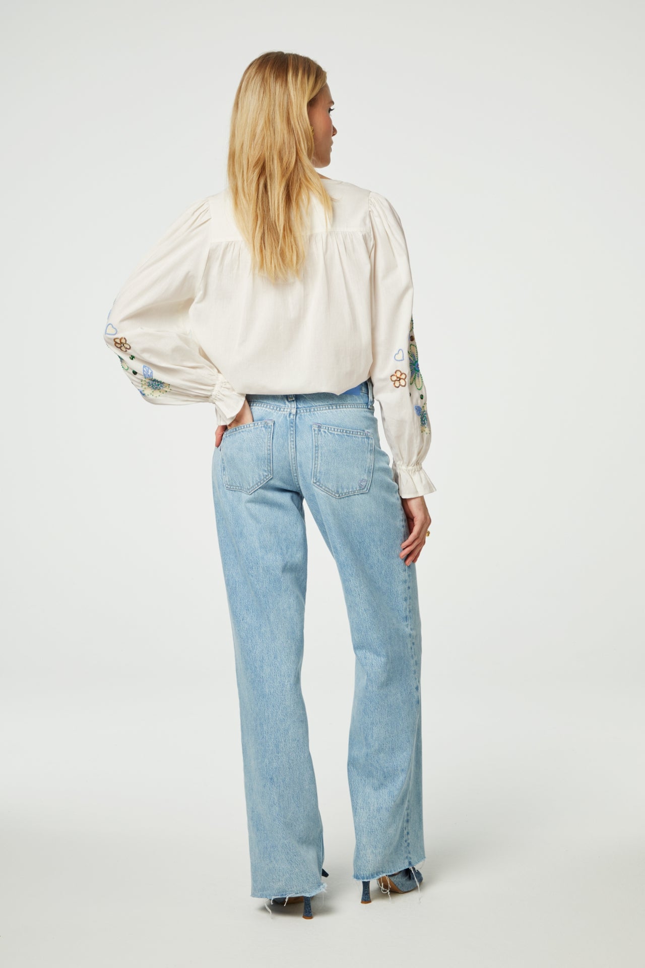 Caroline Top | Cream White