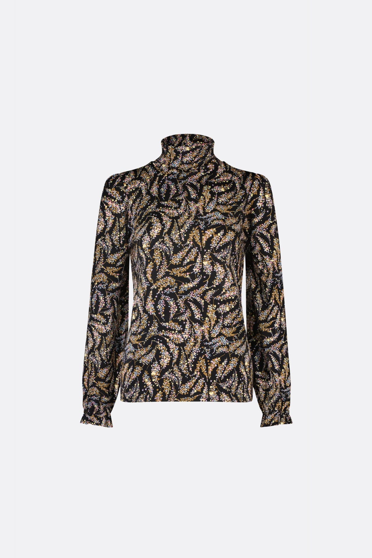 Billy Top | Black/Rattan