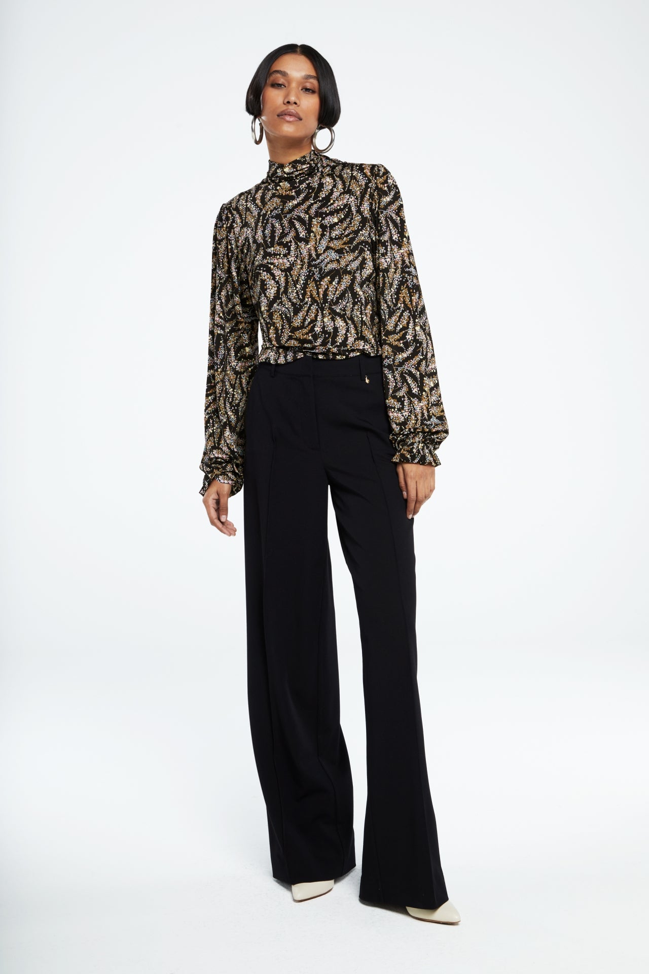 Billy Top | Black/Rattan