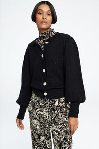 Billy Top | Black/Rattan