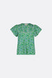 Kristy Top | Green Apple/Blue Dre