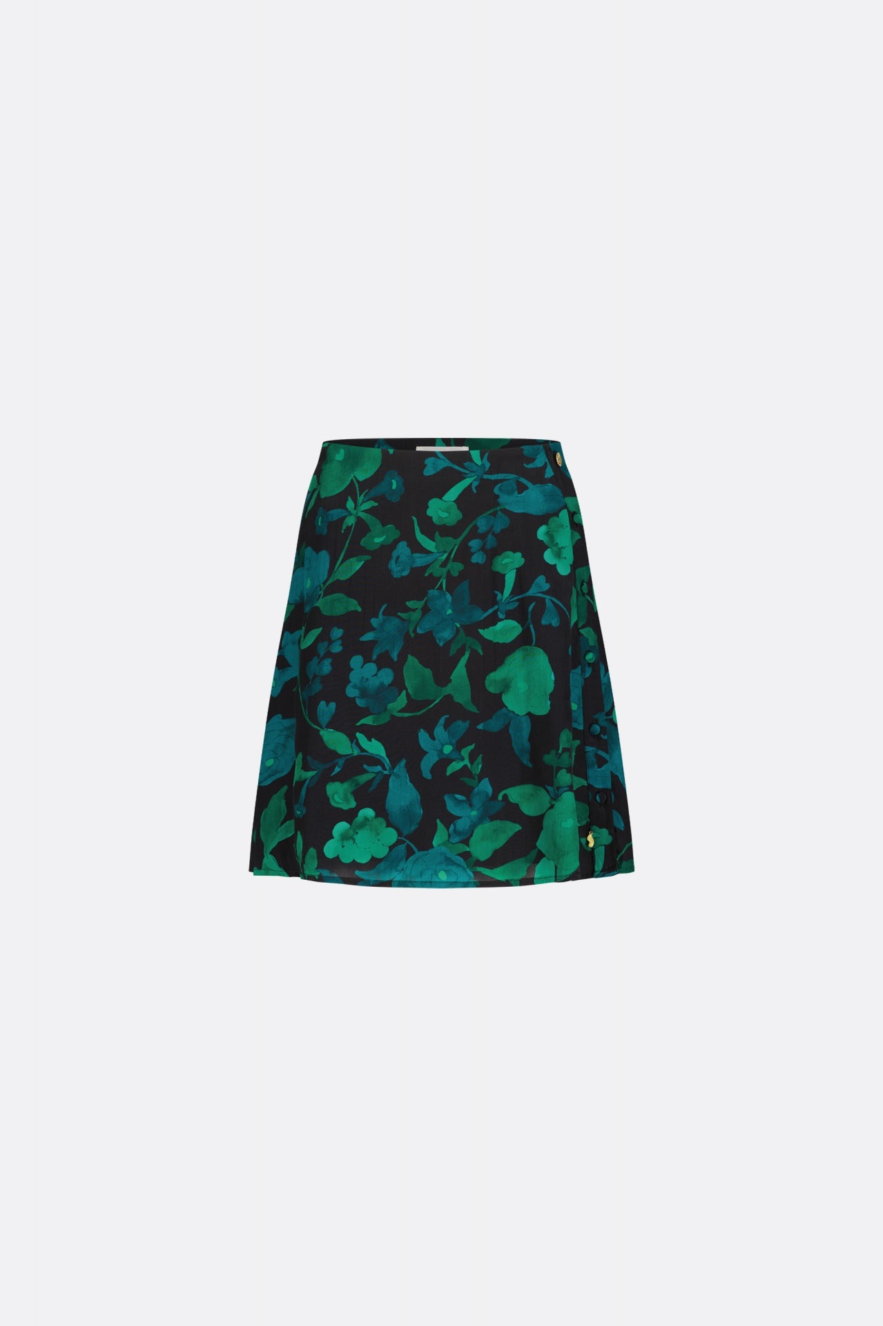 Lydia Short Skirt | Bright Teal/Tasty Te