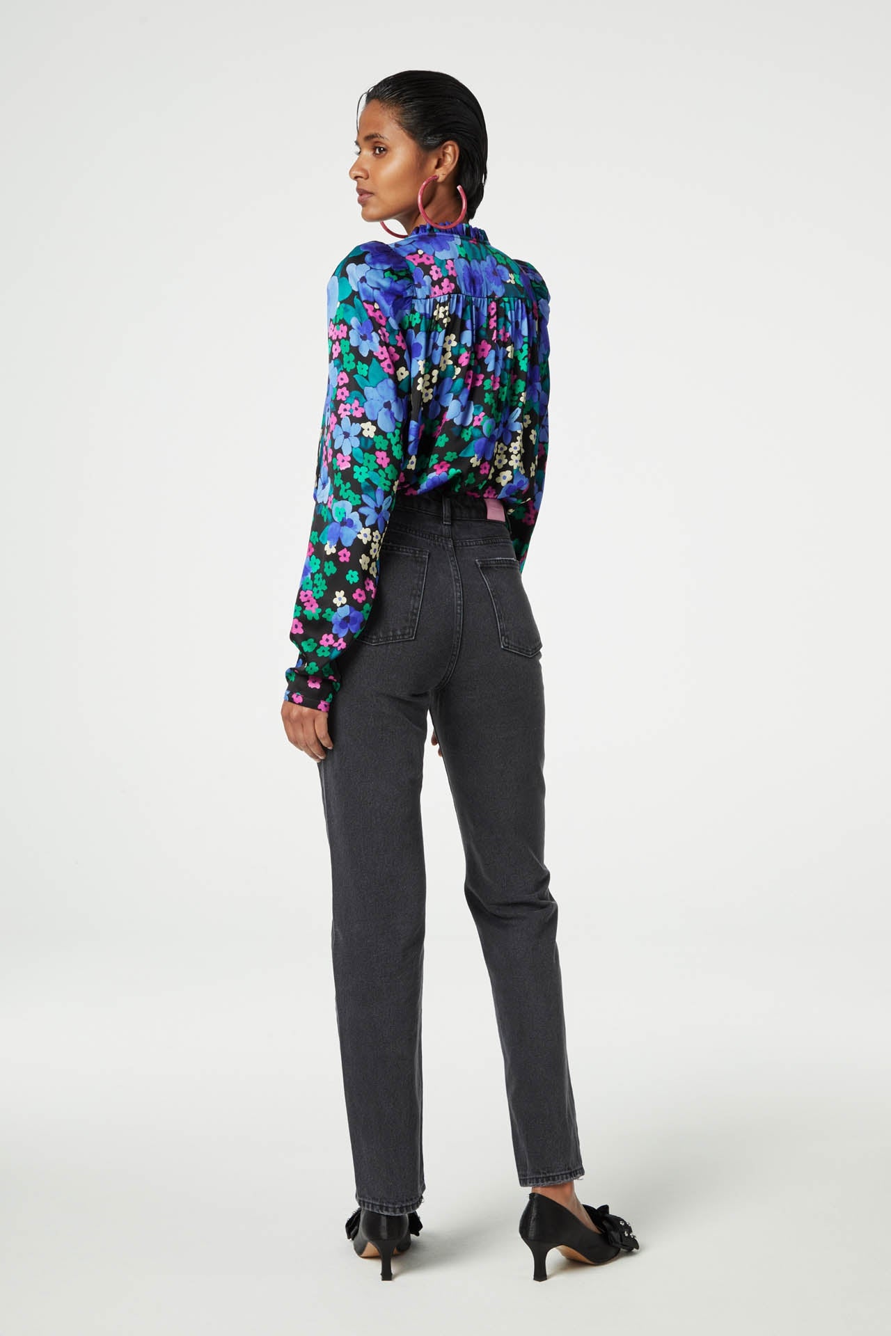 Didi Top | Black/Feeling Green