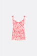 Eline Top | Pink Grapefruit/Char
