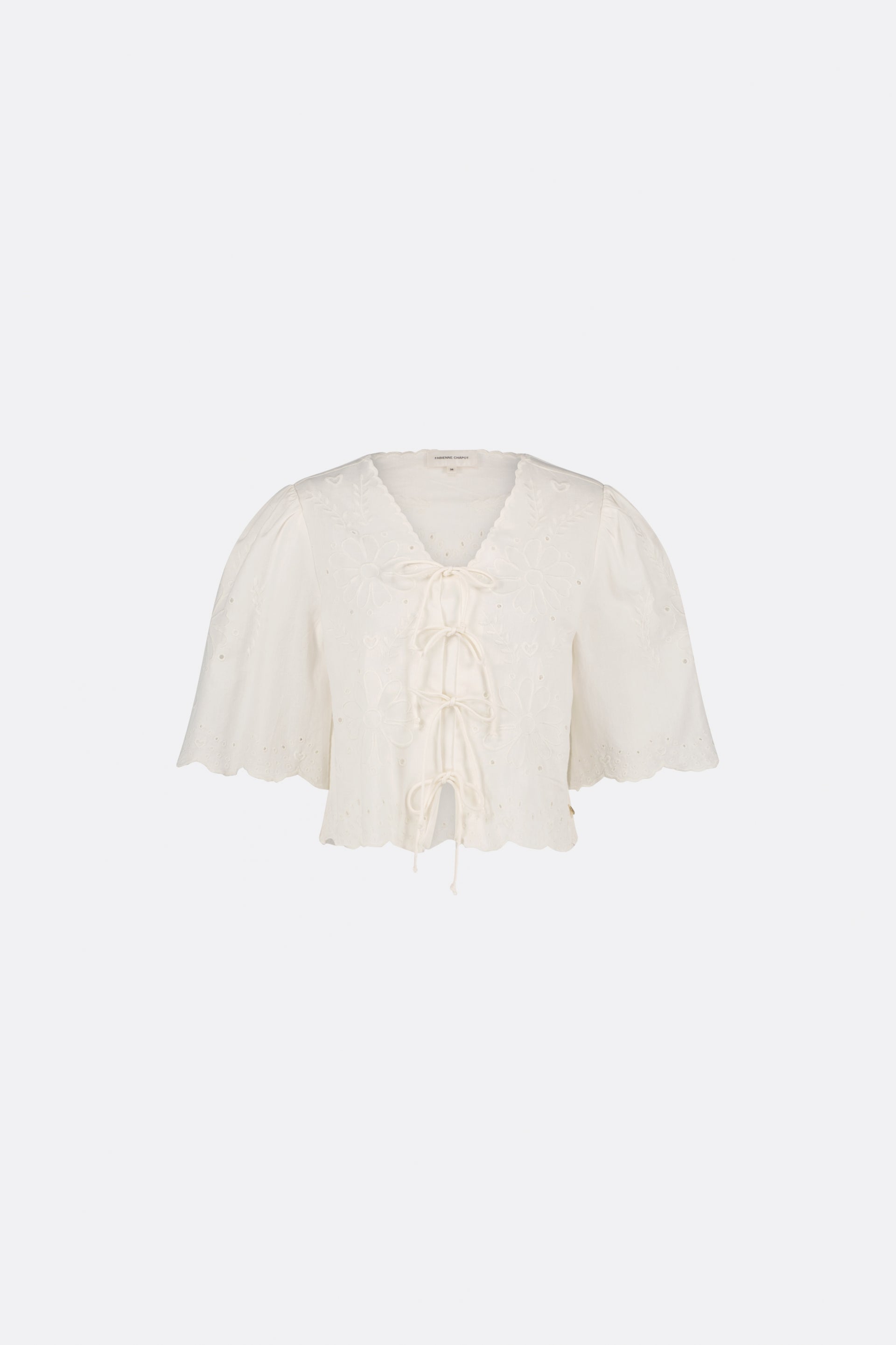 Sterre SS Top | Cream White