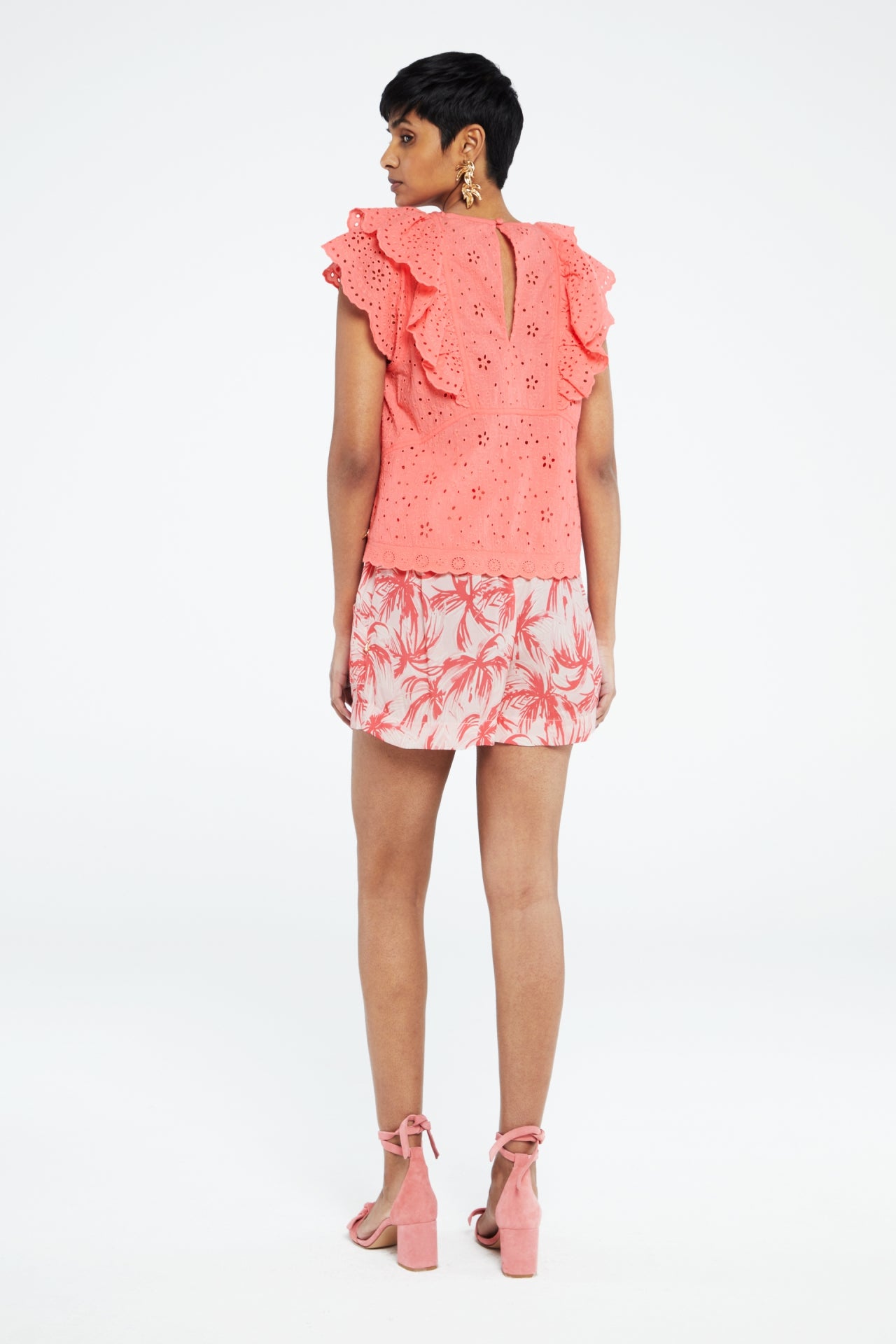 Gigi Top | Pink Papaya