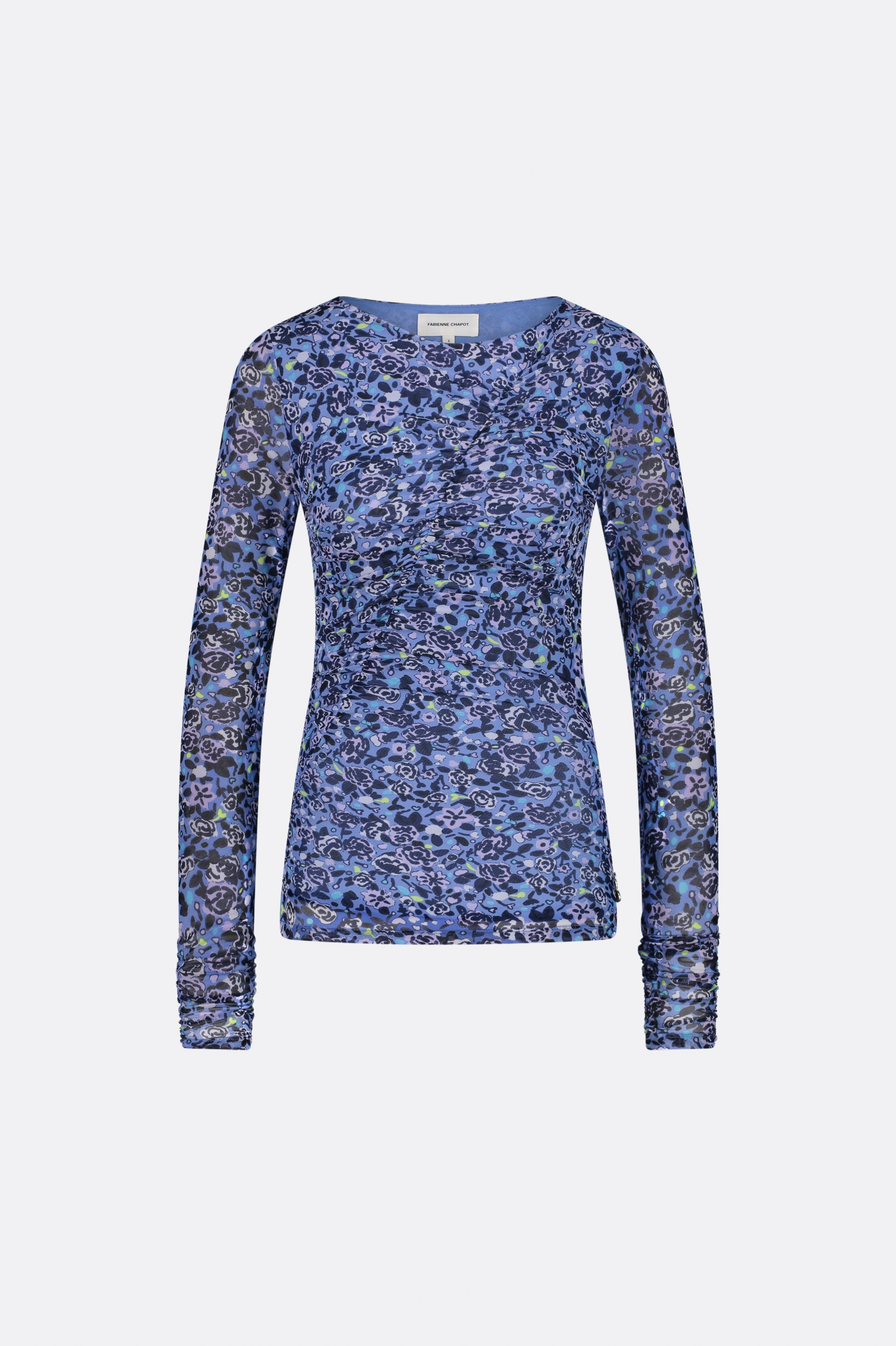 Kasia Top | Violetta/Black