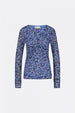 Kasia Top | Violetta/Black
