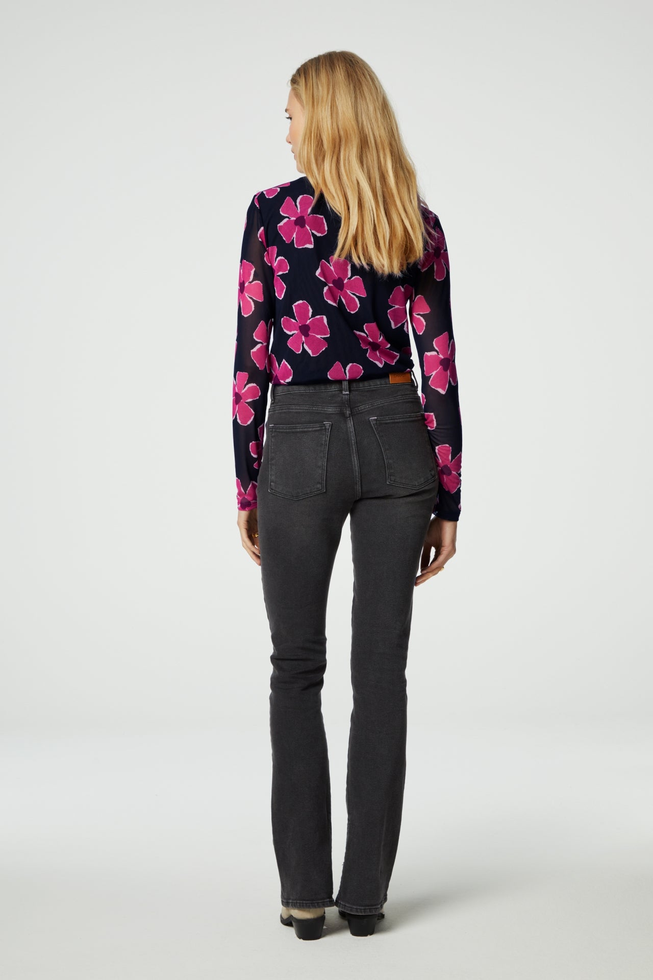 Jane Top | Lollipop Pink/Black