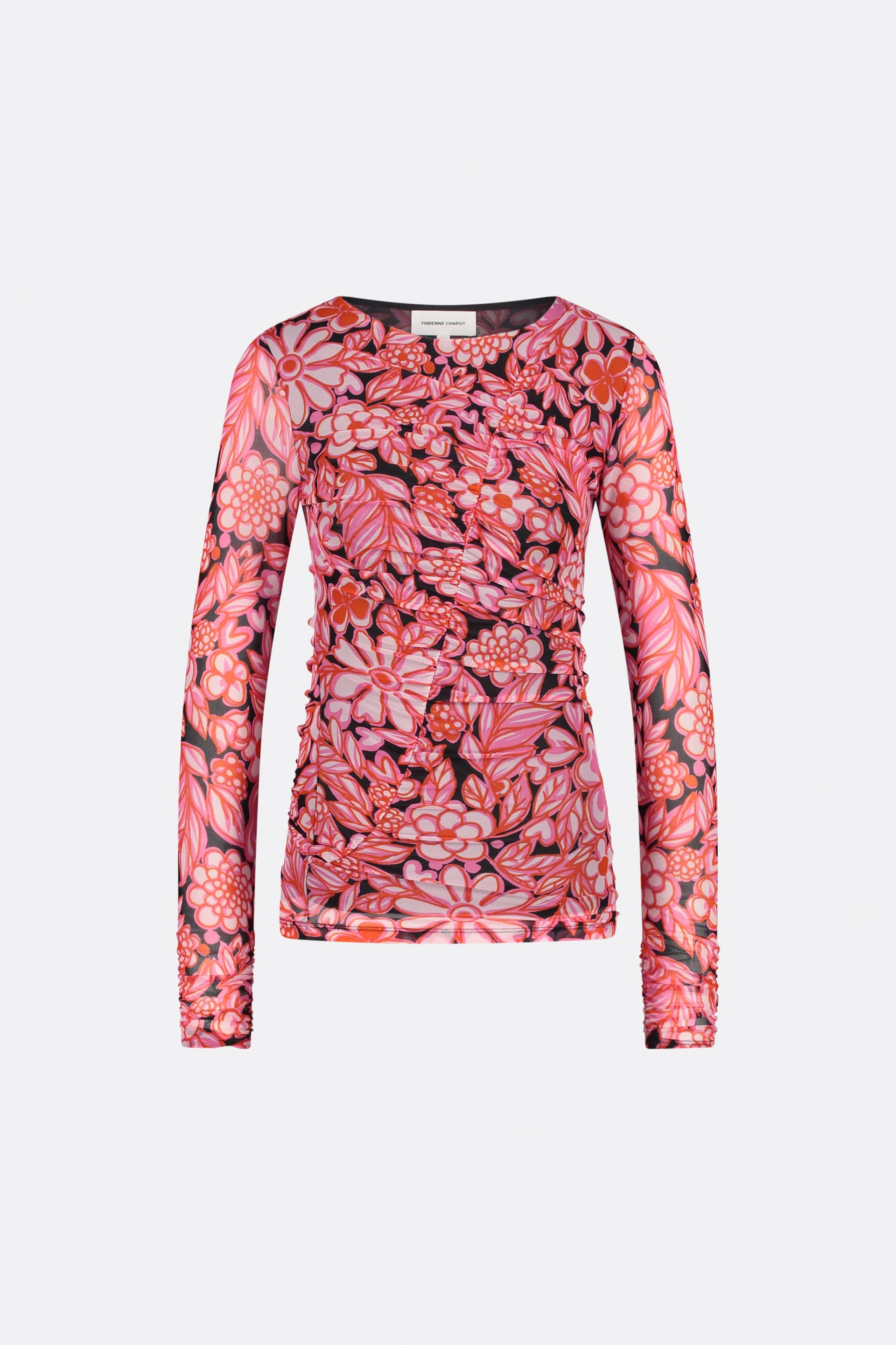 Kasia Top | Pink Candy/Mandarin