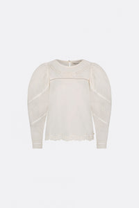 Raja Top | Cream White