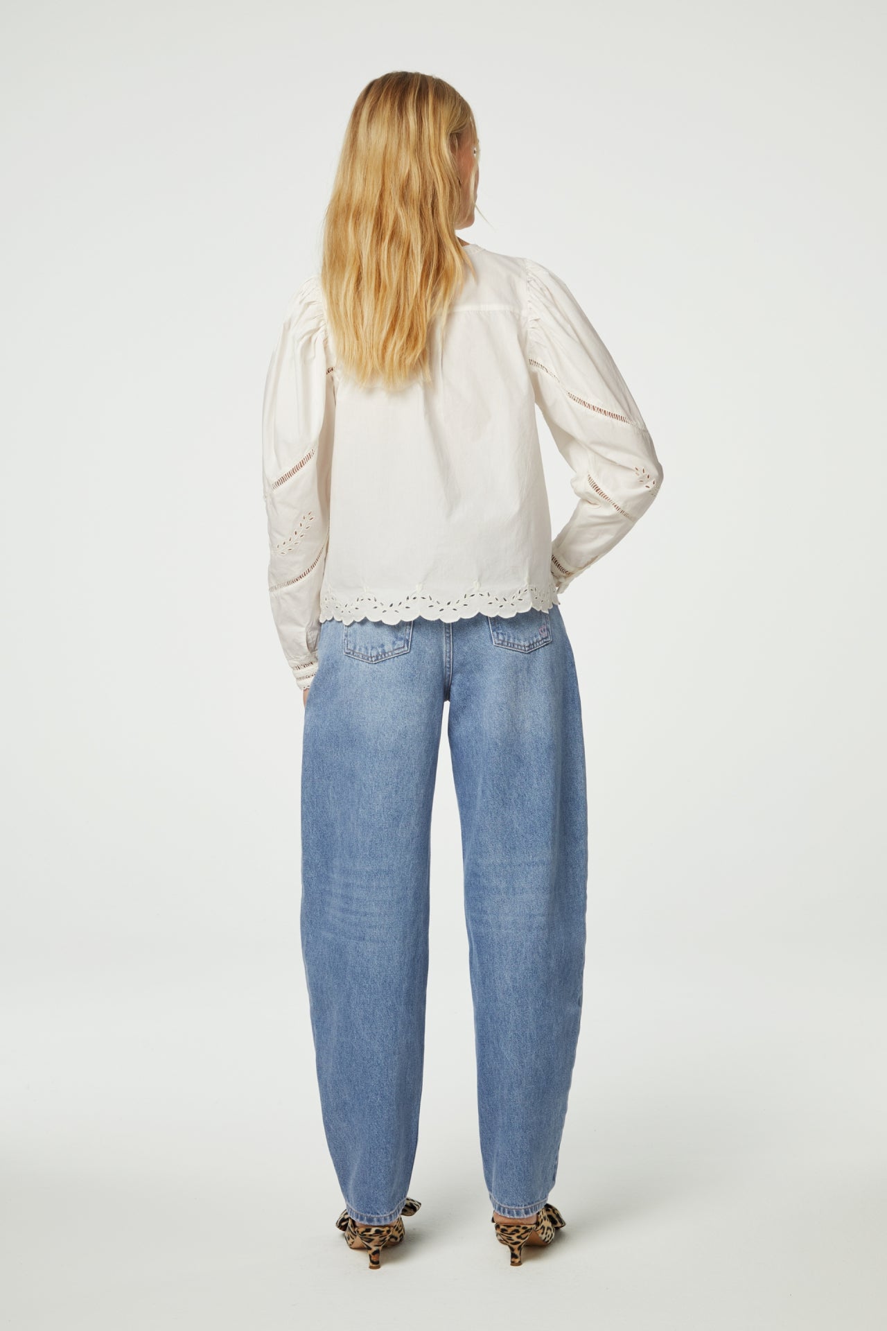 Raja Top | Cream White