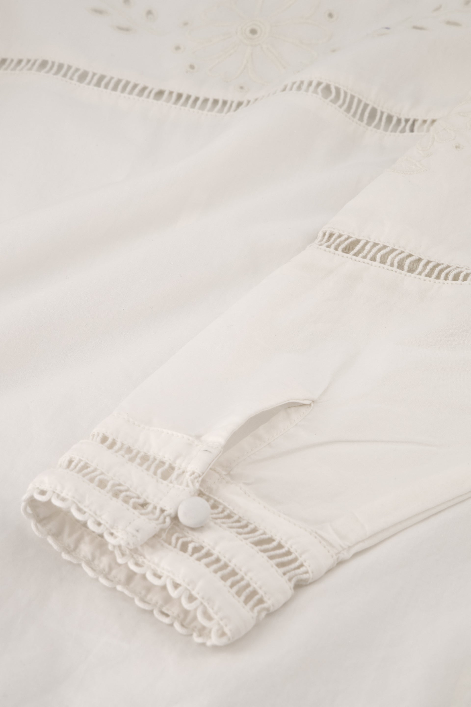 Raja Top | Cream White