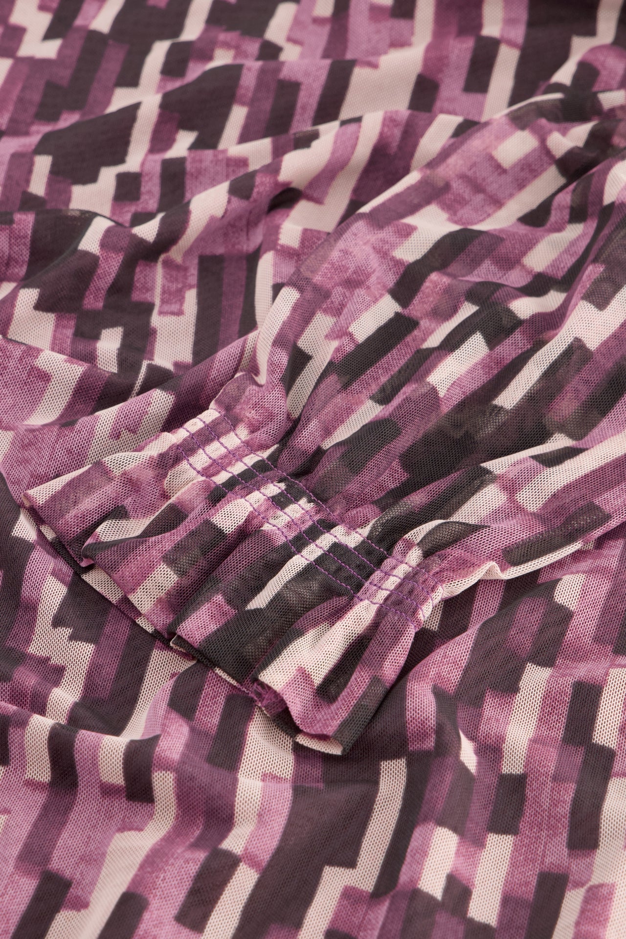 Johanna Top | Pink Mirage/Black