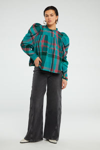 Vivi Top | Bright Teal