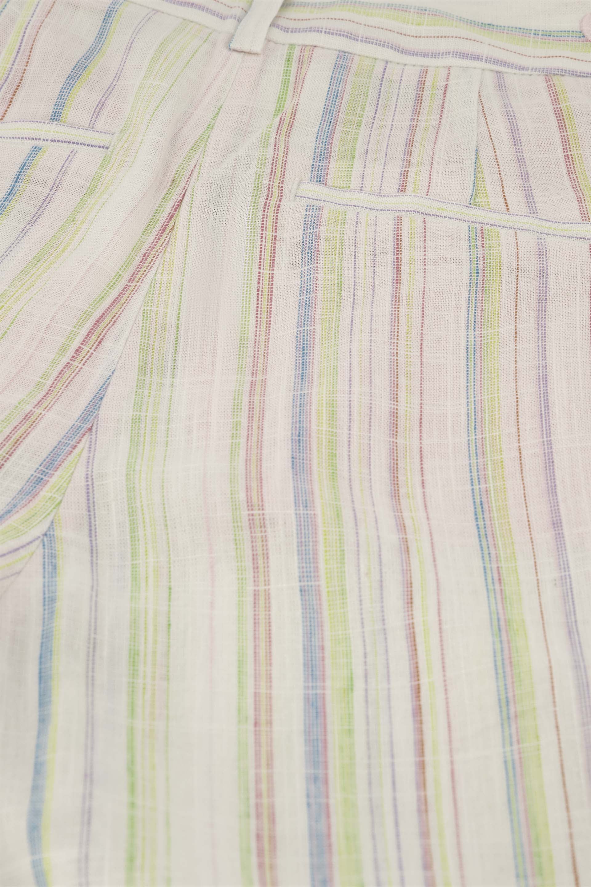 Remi Striped Trousers | Lime Light