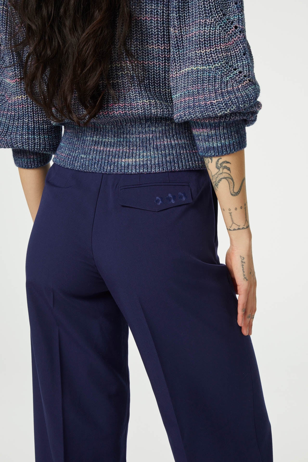 Noach Trousers | Navy