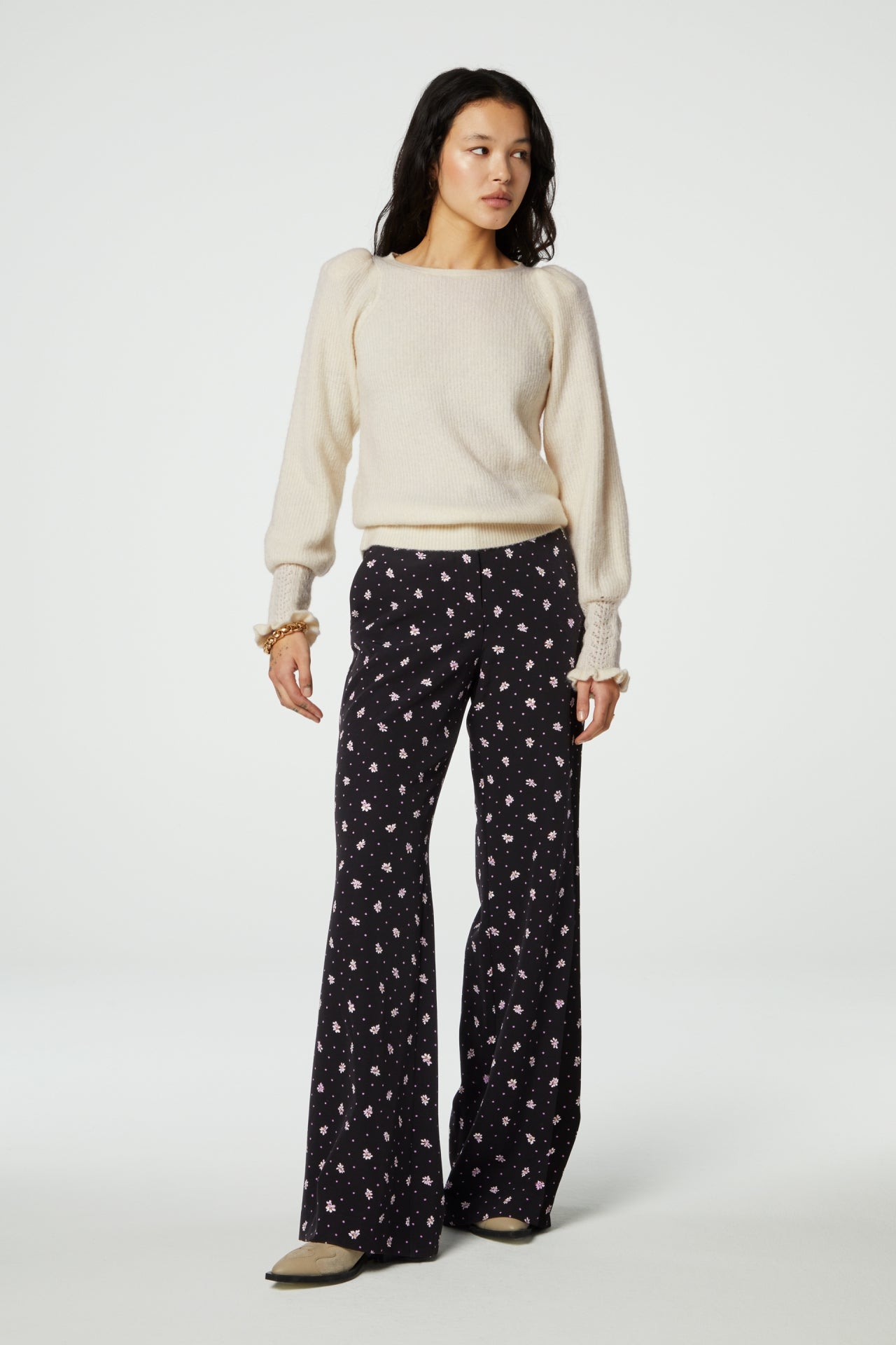 Puck Trousers | Grape/Black