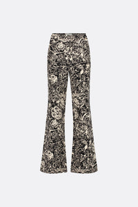 Puck Trousers | Black/Warm White