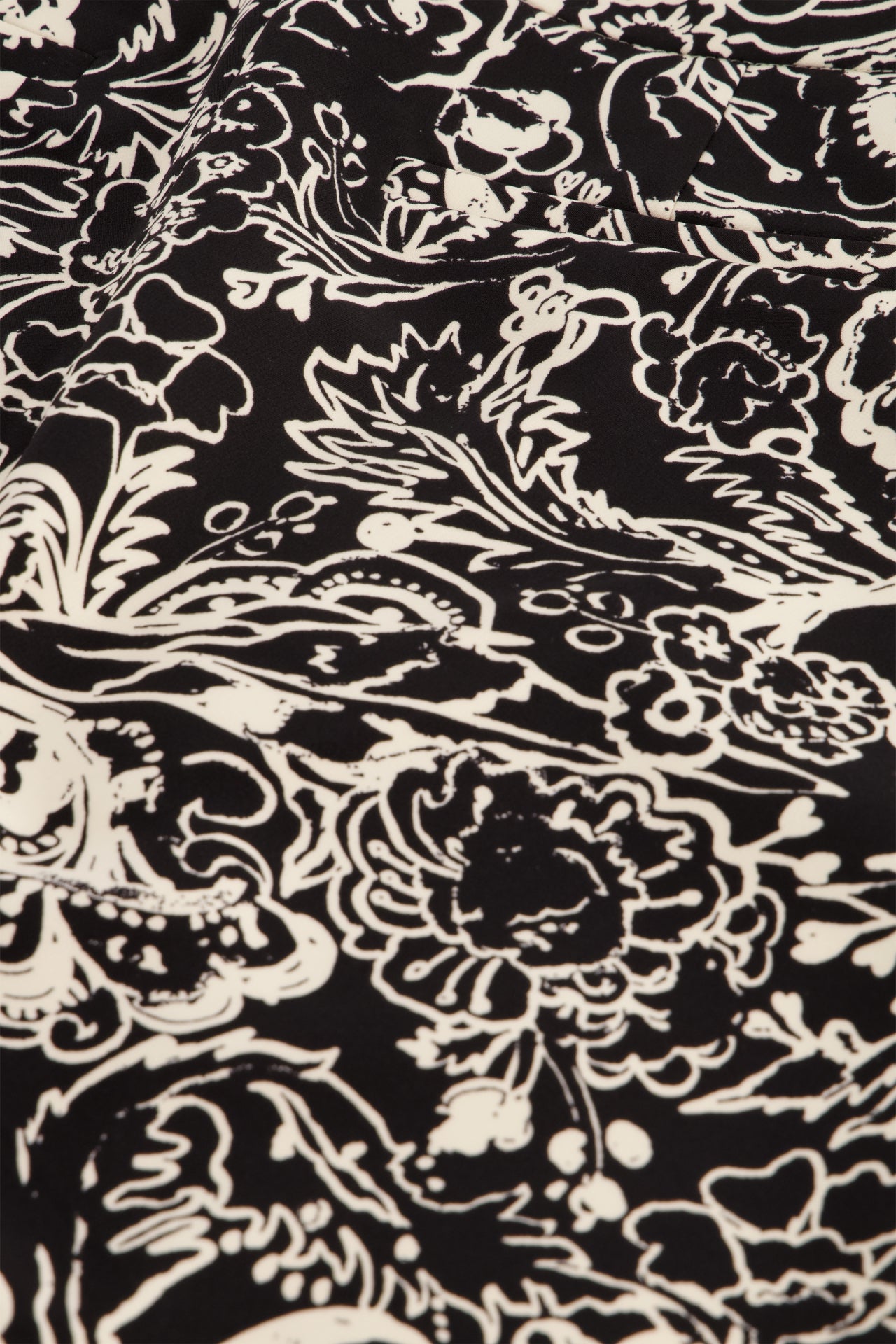 Puck Trousers | Black/Warm White