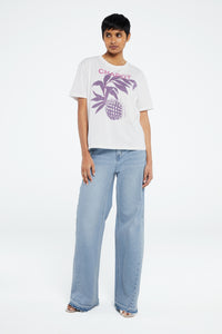 Bernard Pine T-Shirt | Cream White