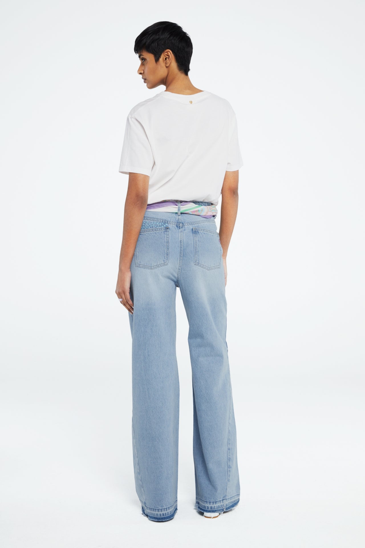 Bernard Pine T-Shirt | Cream White