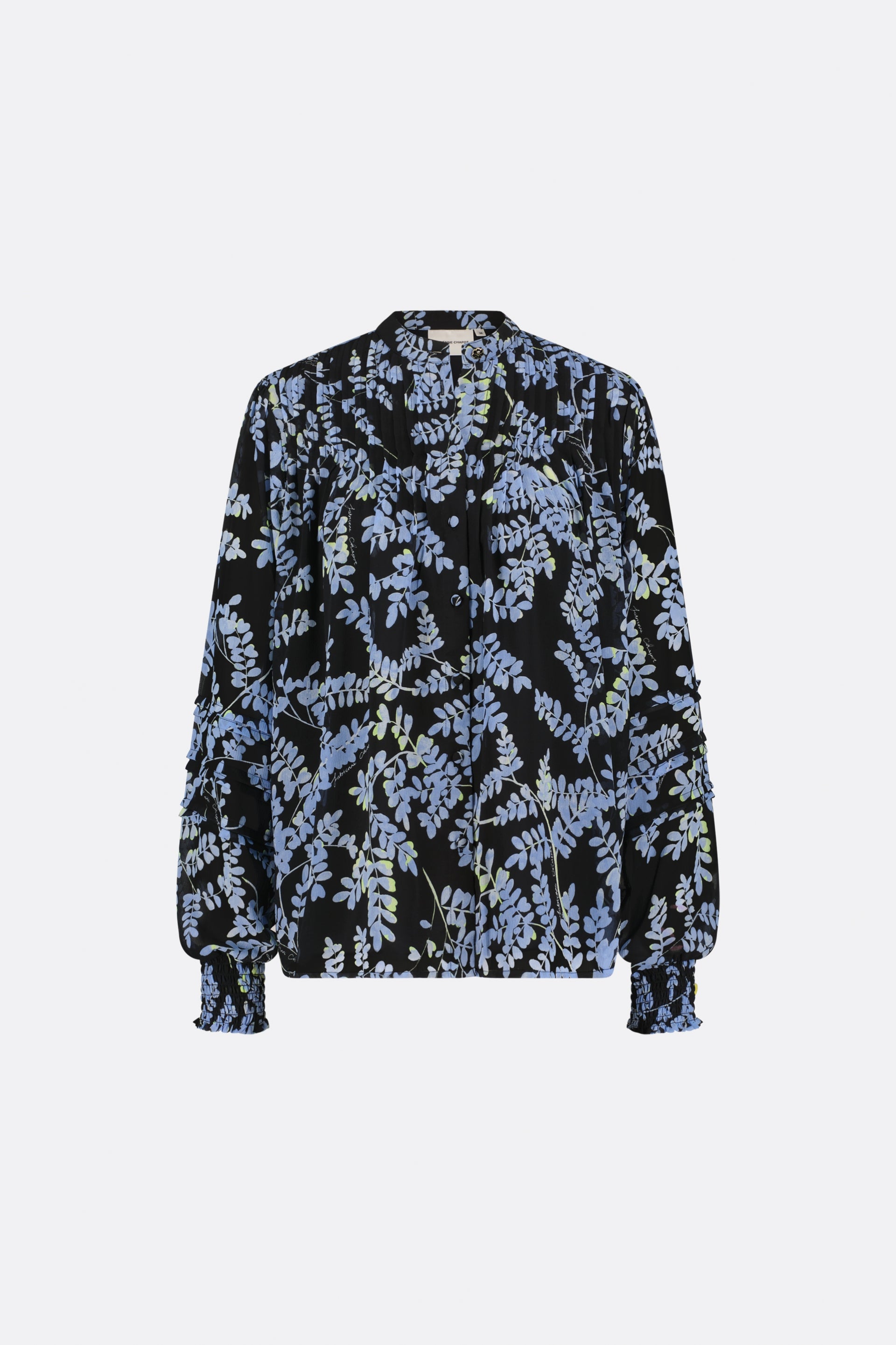 Ferry Blouse | Cornflower Blue /Bla