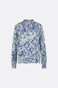 Lot Blouse | Riad Blue/Acapulco G