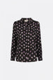 Lot Blouse | Black/Grape
