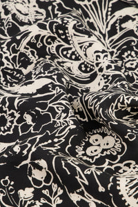 Sunrise Blouse | Black/Warm White