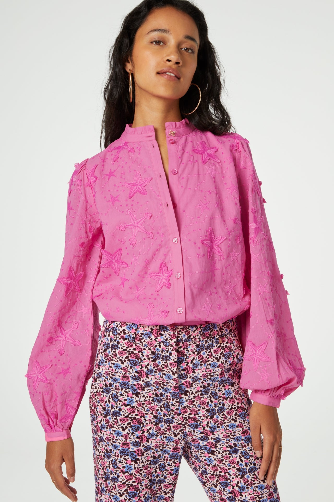 Jonny Blouse | Pink Candy