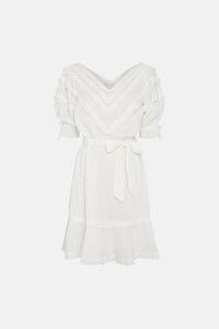 Crissy Dress | Cream White