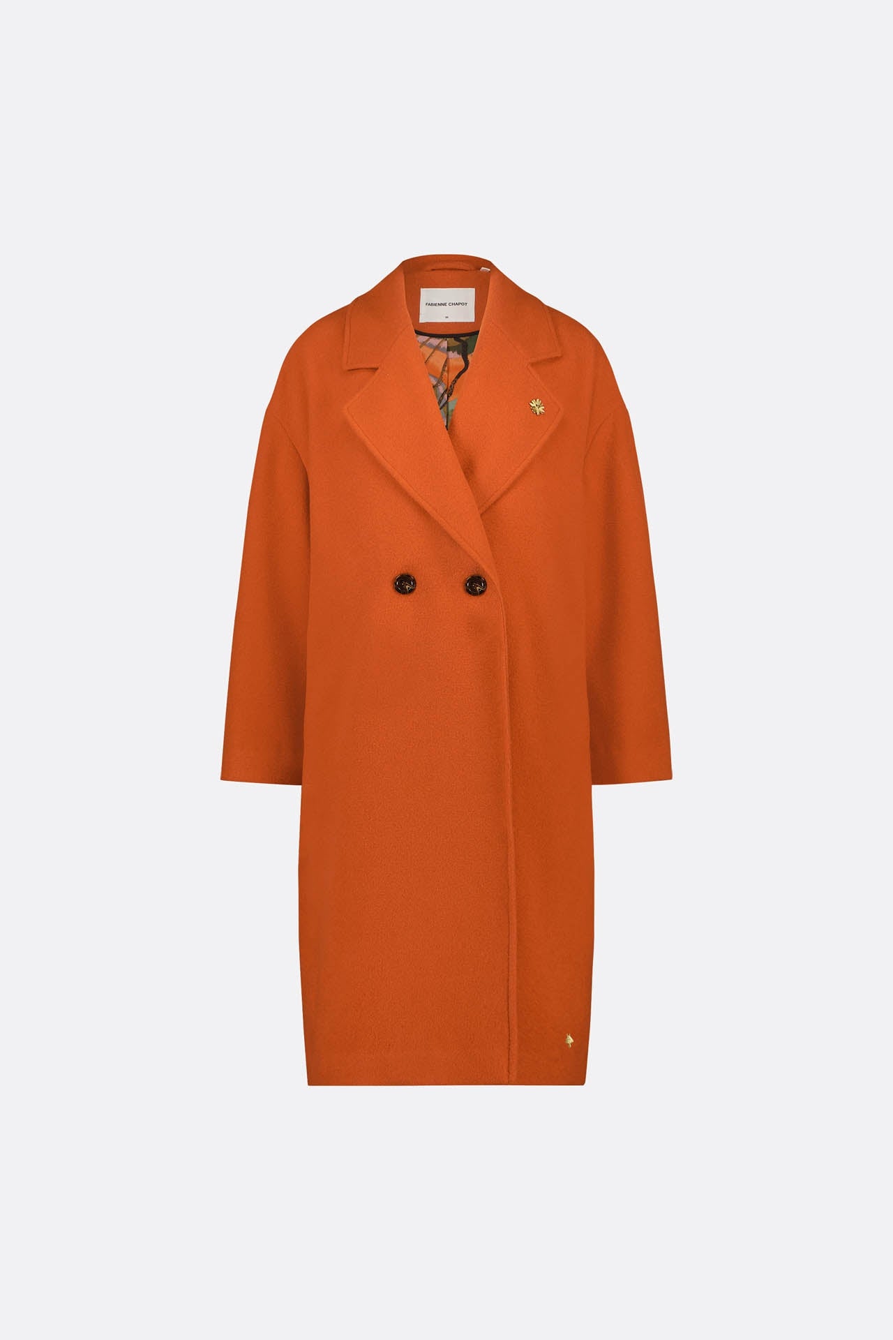 Beth Coat | Orange Lava