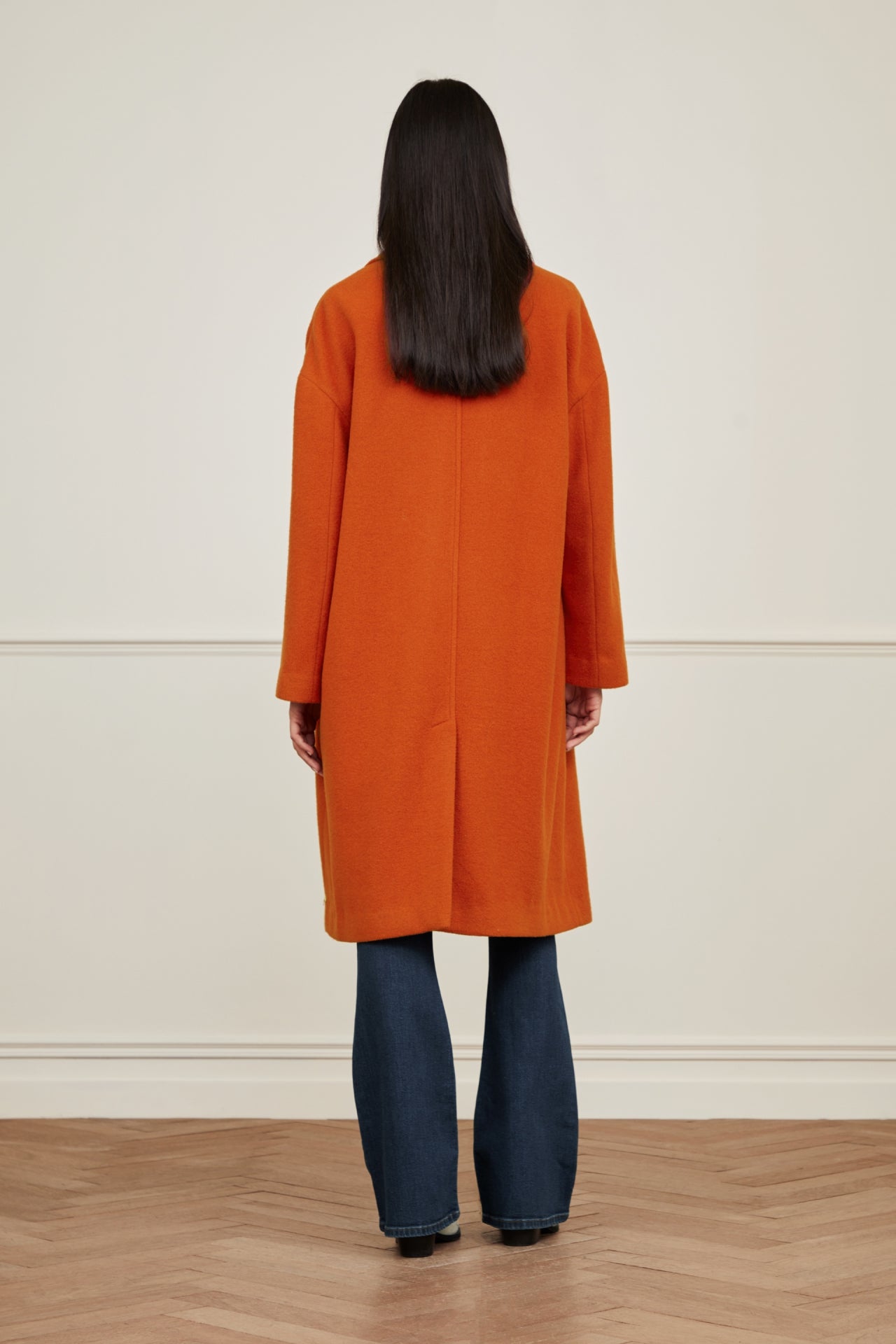 Beth Coat | Orange Lava